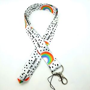 Rainbow Hope Lanyard